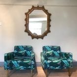 Spanish Mirror and chairs