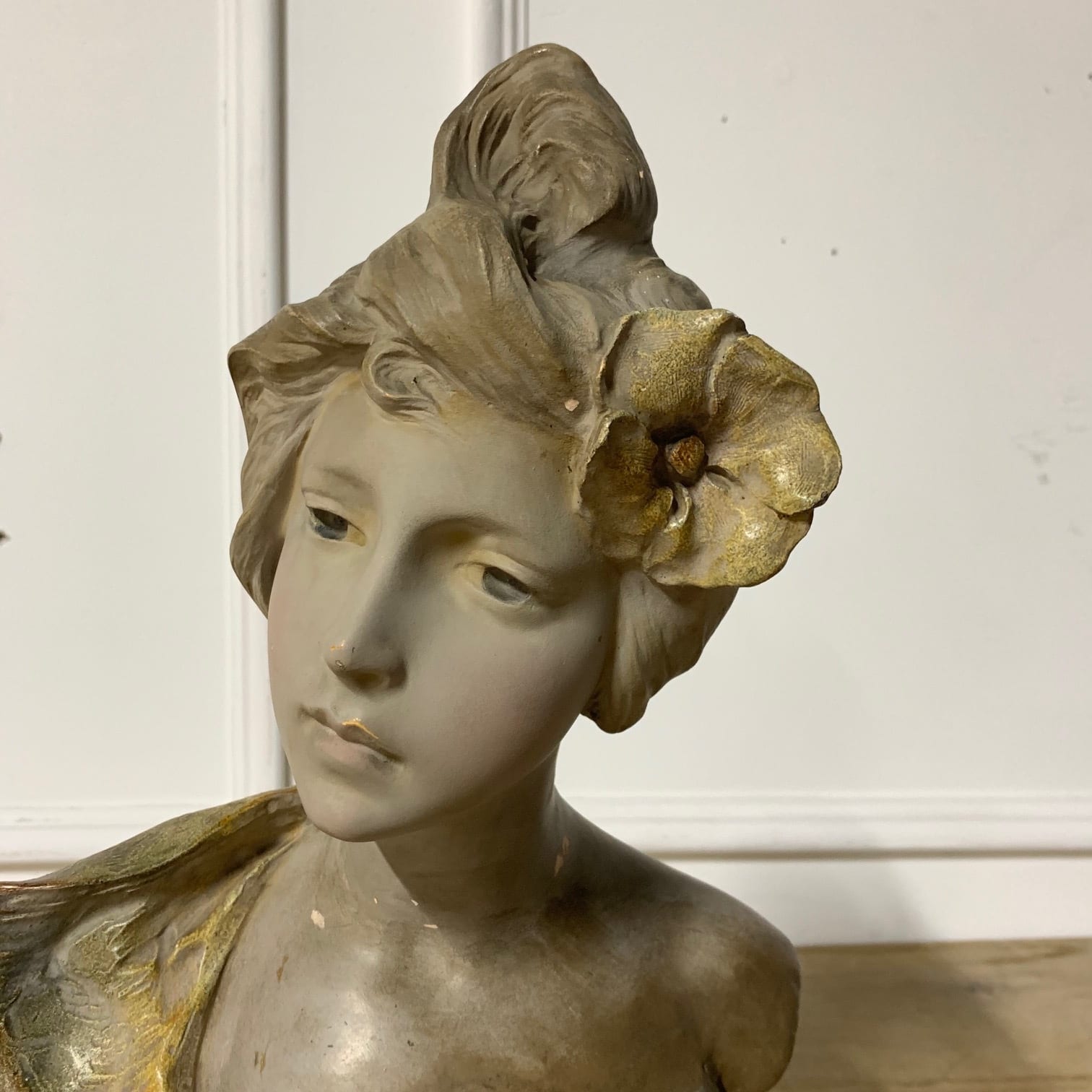 Art Nouveau Woman Bust